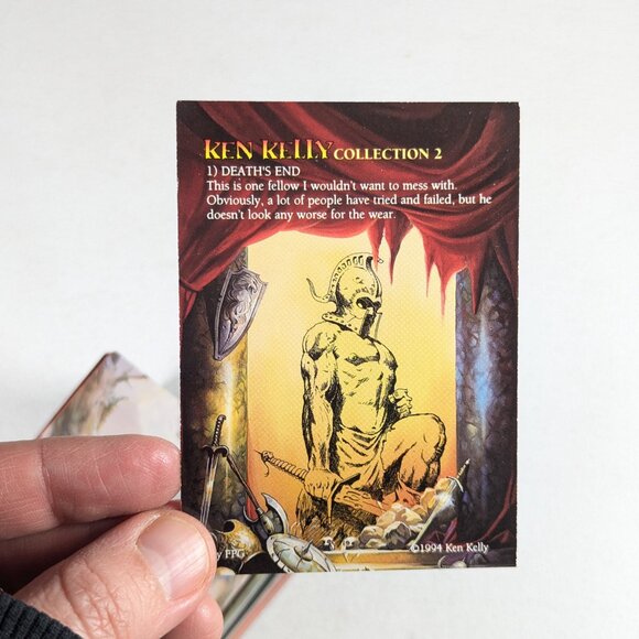 Ken Kelly fantasy art cards collection 2, 1994, BASE SET ONLY 90 cards - Picture 4 of 10